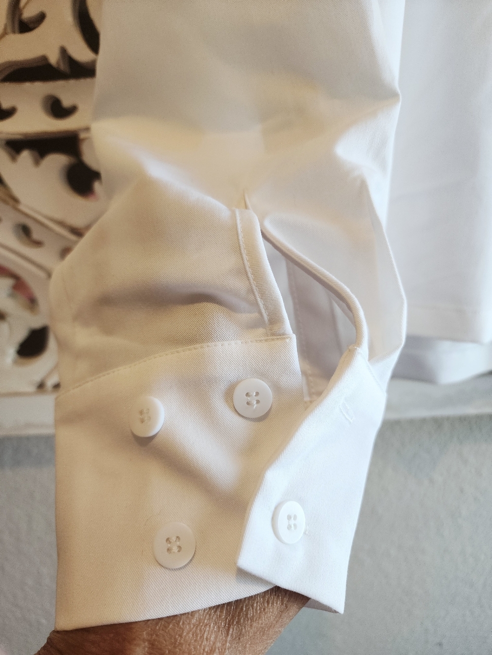 ORTTO Star Neck Shirt Long Sleeve Size MEDIUM - Picture 5 of 13